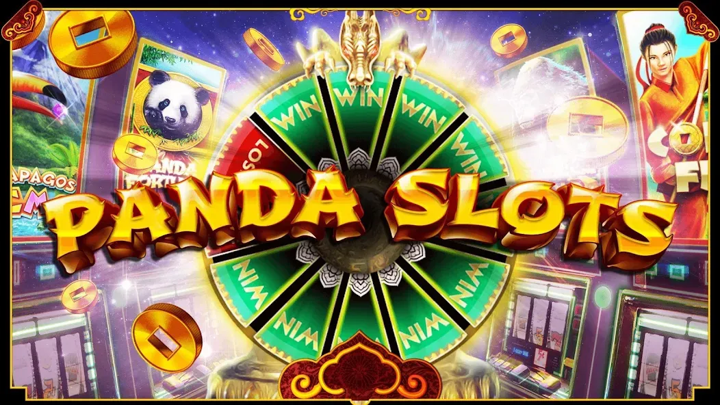 Panda Slots (Панда Слоты) МОД/Взлом [Все открыто, Дополнительные деньги и Меню MOD] Screenshot 1