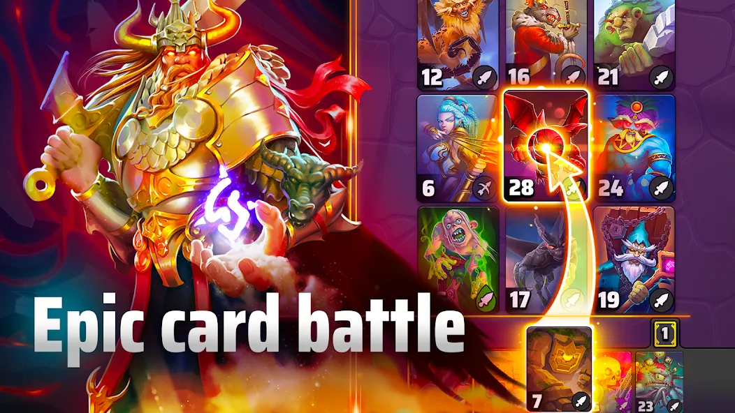 Black Deck - Card Battle CCG (Блэк Дек) МОД/Взлом [Меню, Бесконечные монеты и Открытые уровни] Screenshot 4