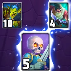 Скачать Взломанная Black Deck - Card Battle CCG (Много денег и кристаллов) на Android