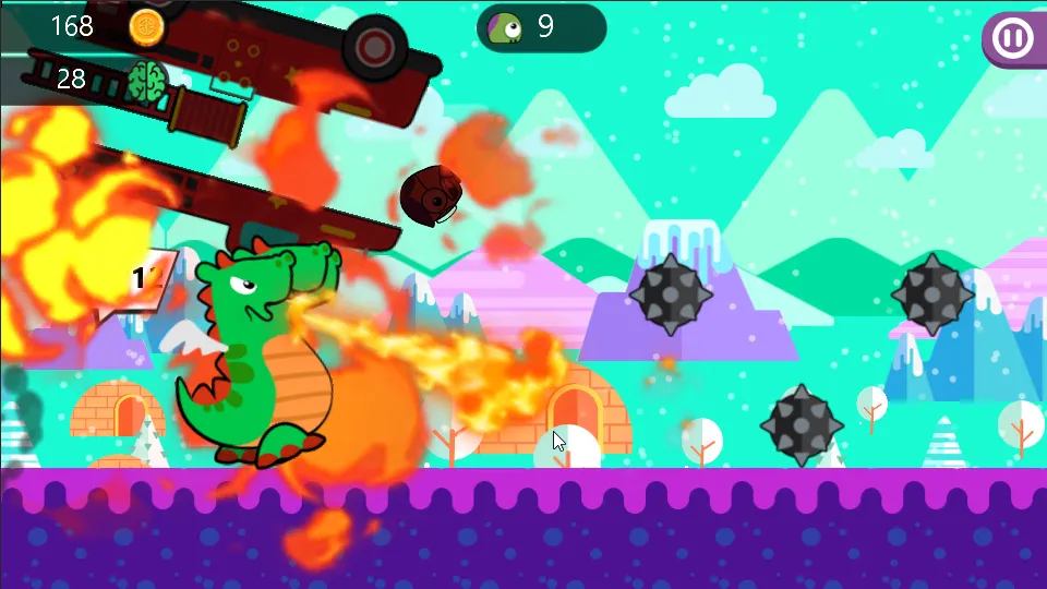 Monster Run: Jump Or Die МОД/Взлом [Деньги, Монеты и Меню MOD] Screenshot 1