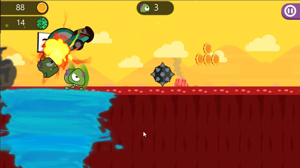 Monster Run: Jump Or Die МОД/Взлом [Деньги, Монеты и Меню MOD] Screenshot 4