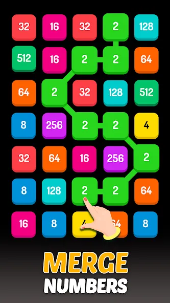2248 - Numbers Game 2048 (Пазл) МОД/Взлом [Много денег, Монет и Все открыто] Screenshot 1