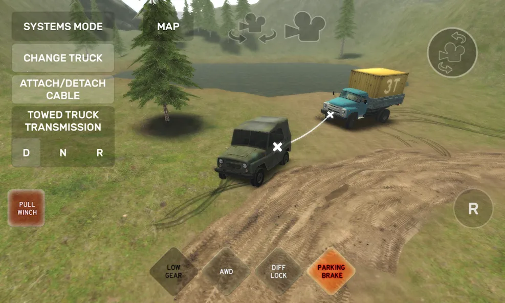 Dirt Trucker: Muddy Hills (Дрт Трукер) МОД/Взлом [Бесконечные деньги, Монеты и Мега MOD] Screenshot 1