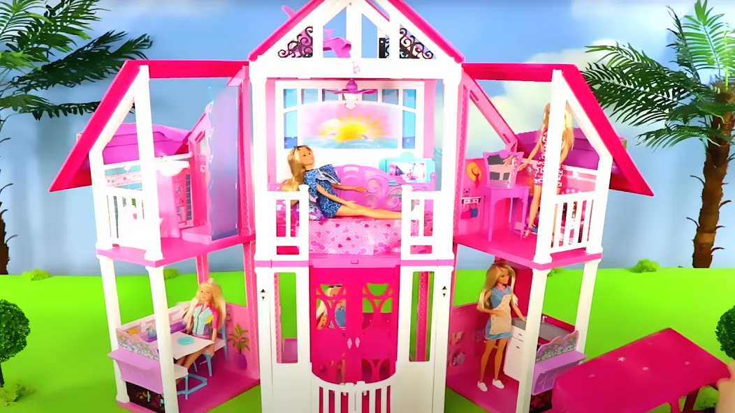 Doll House Design Doll Games (Дизайн кукольного домика игры с куклами) МОД/Взлом [Все открыто, Дополнительные деньги и Меню MOD] Screenshot 2
