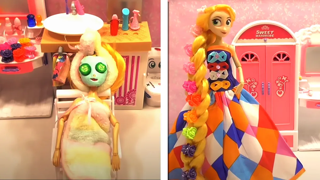 Doll House Design Doll Games (Дизайн кукольного домика игры с куклами) МОД/Взлом [Все открыто, Дополнительные деньги и Меню MOD] Screenshot 4