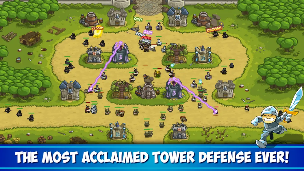 Kingdom Rush Tower Defense TD (Кингдом Раш) МОД/Взлом [Все открыто, Дополнительные деньги и Меню MOD] Screenshot 1