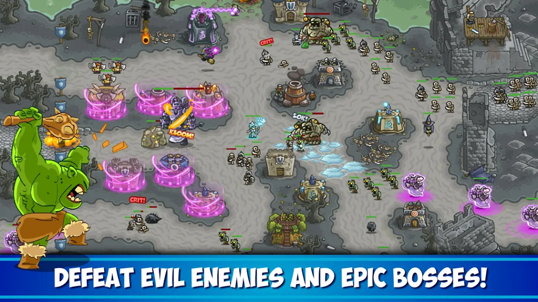Kingdom Rush Tower Defense TD (Кингдом Раш) МОД/Взлом [Все открыто, Дополнительные деньги и Меню MOD] Screenshot 4