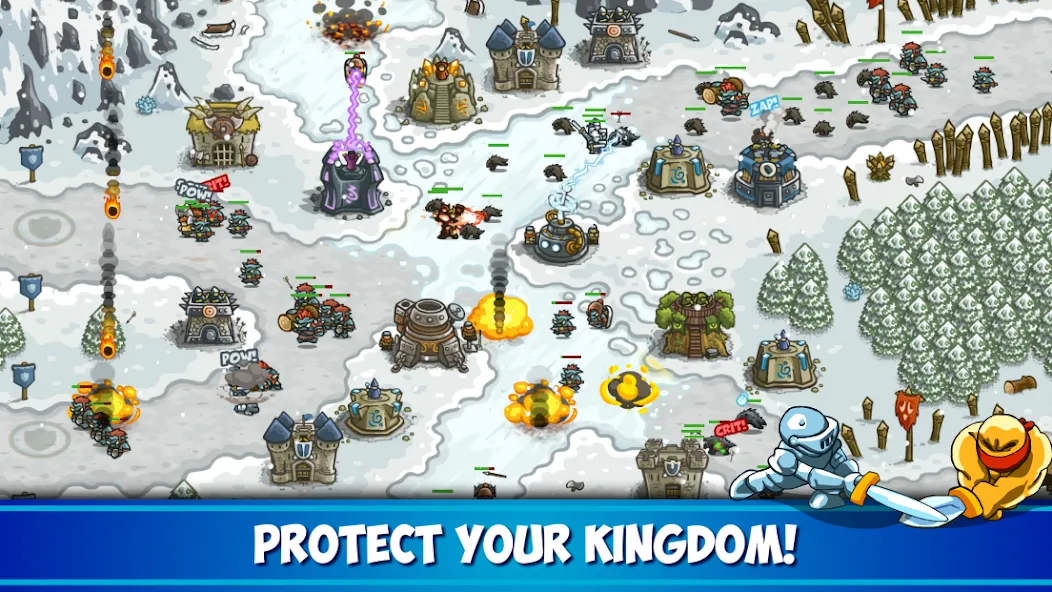Kingdom Rush Tower Defense TD (Кингдом Раш) МОД/Взлом [Все открыто, Дополнительные деньги и Меню MOD] Screenshot 5