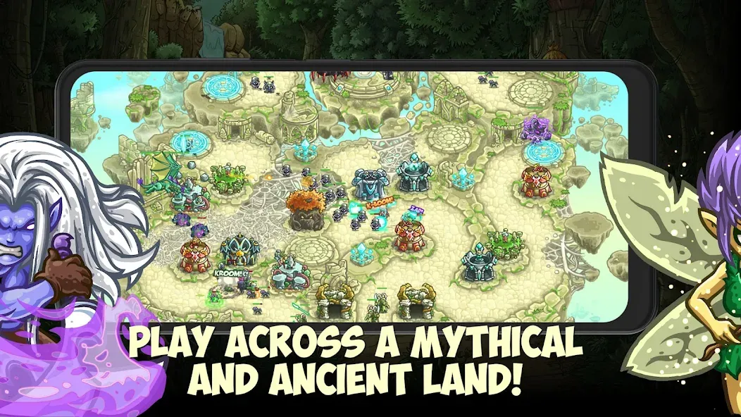 Kingdom Rush Origins TD (Кингдом Раш Ориджинс) МОД/Взлом [Много монет, Открытые уровни и Мега MOD] Screenshot 3