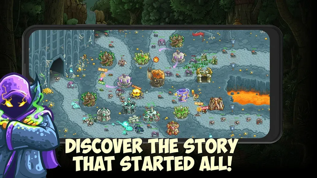 Kingdom Rush Origins TD (Кингдом Раш Ориджинс) МОД/Взлом [Много монет, Открытые уровни и Мега MOD] Screenshot 5