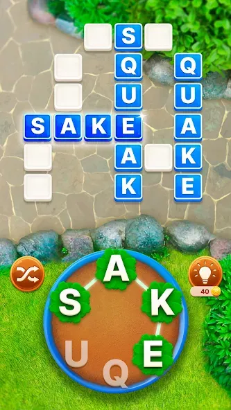 Word Garden : Crosswords (Уорд Гарден) МОД/Взлом [Много денег, Монет и Все открыто] Screenshot 3