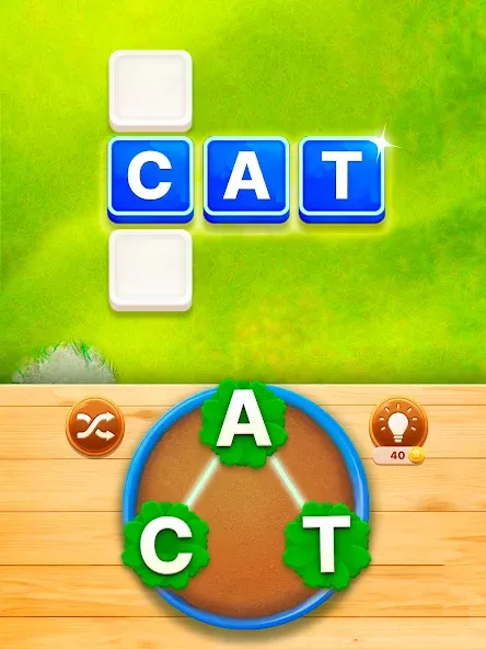 Word Garden : Crosswords (Уорд Гарден) МОД/Взлом [Много денег, Монет и Все открыто] Screenshot 5