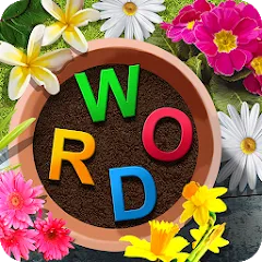 Скачать Word Garden : Crosswords Взлом (Много денег) на Андроид