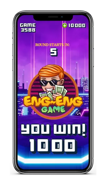 Eng-Eng Game (Энг) МОД/Взлом [Много денег, Монет и Все открыто] Screenshot 3