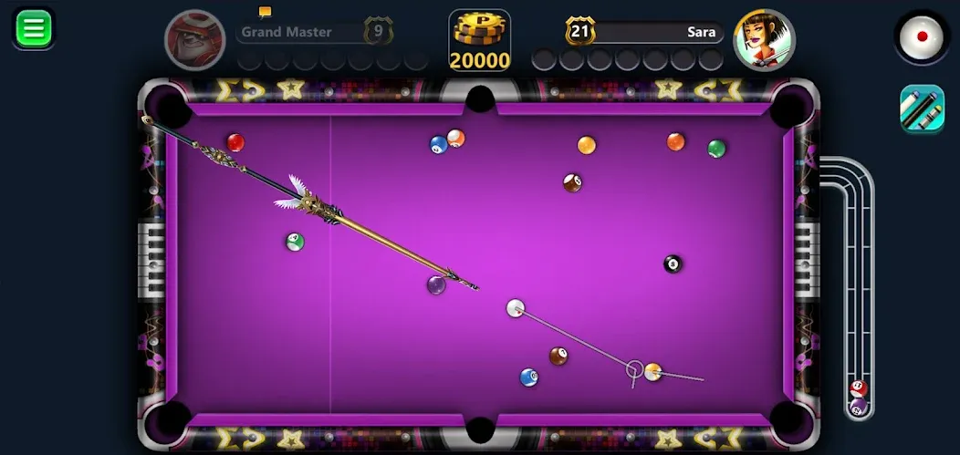 8 Ball Magic (Болл Мэджик) МОД/Взлом [Много денег, Монет и Все открыто] Screenshot 4