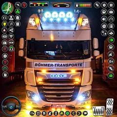 Скачать US Truck City Transport Sim 3d Взлом (Много денег) на Андроид бесплатно