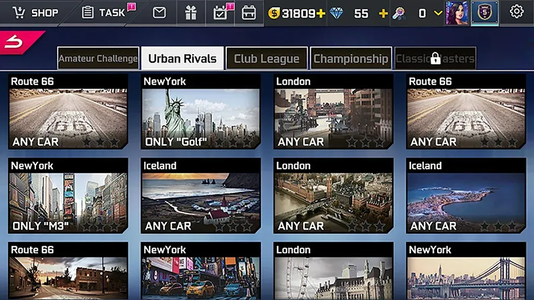 Street Racing HD (Стрит Рейсинг ХД) МОД/Взлом [Деньги, Монеты и Меню MOD] Screenshot 5