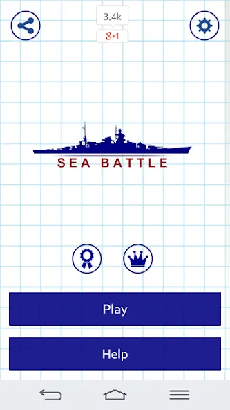 Battle at Sea МОД/Взлом [Все открыто, Дополнительные деньги и Меню MOD] Screenshot 1