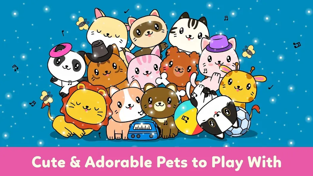 Tizi Town - My Pet Daycare МОД/Взлом [Много монет, Открытые уровни и Мега MOD] Screenshot 1