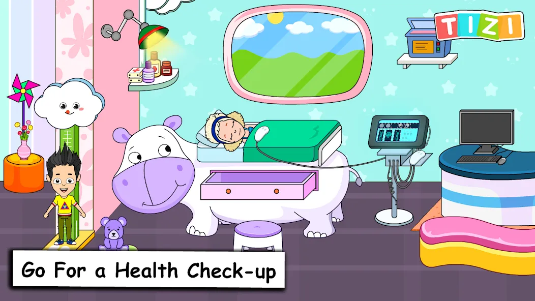 My Tizi Town Daycare Baby Game МОД/Взлом [Все открыто, Дополнительные деньги и Меню MOD] Screenshot 5