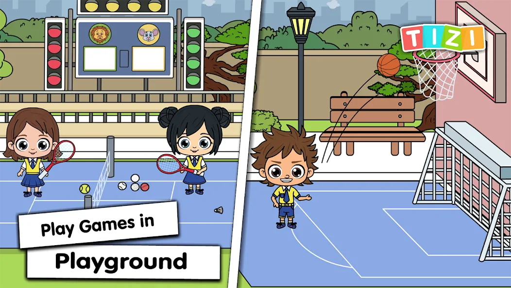 Tizi Town - My School Games МОД/Взлом [Все открыто, Дополнительные деньги и Меню MOD] Screenshot 5