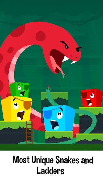 Snake and Ladder Games МОД/Взлом [Много монет, Открытые уровни и Мега MOD] Screenshot 1