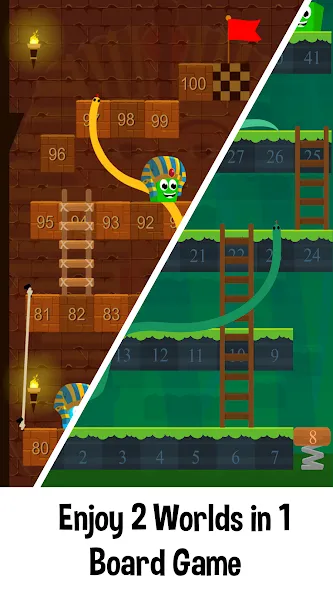 Snake and Ladder Games МОД/Взлом [Много монет, Открытые уровни и Мега MOD] Screenshot 2