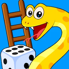 Скачать Взломанная Snake and Ladder Games на Андроид (Много денег и без рекламы)