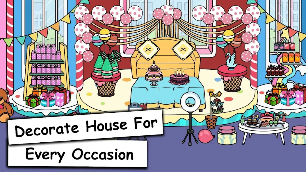 Tizi Town: My Princess Games МОД/Взлом [Много денег, Монет и Все открыто] Screenshot 5