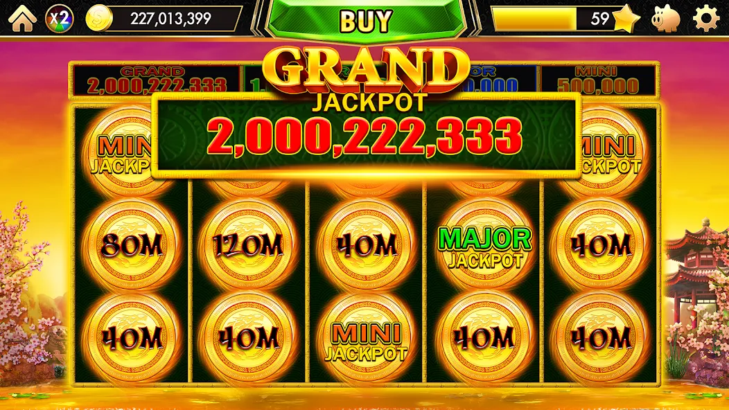 Citizen Casino - Slot Machines (Ситизен Казино) МОД/Взлом [Меню, Бесконечные монеты и Открытые уровни] Screenshot 1