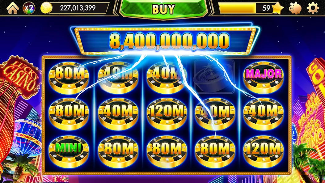 Citizen Casino - Slot Machines (Ситизен Казино) МОД/Взлом [Меню, Бесконечные монеты и Открытые уровни] Screenshot 2