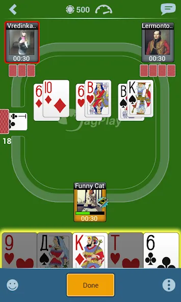 Durak Online HD МОД/Взлом [Много монет, Открытые уровни и Мега MOD] Screenshot 5