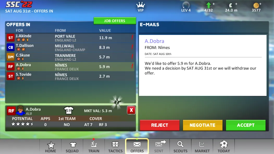 Super Soccer Champs '22 (Ads) МОД/Взлом [Меню, Бесконечные монеты и Открытые уровни] Screenshot 5