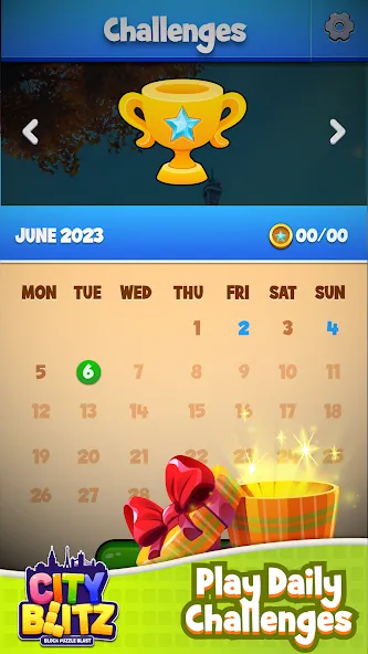 City Blitz-Block Puzzle Blast (Блок Головоломка Кинг) МОД/Взлом [Все открыто, Дополнительные деньги и Меню MOD] Screenshot 5