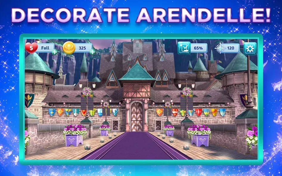 Disney Frozen Adventures (Дисней) МОД/Взлом [Много монет, Открытые уровни и Мега MOD] Screenshot 3