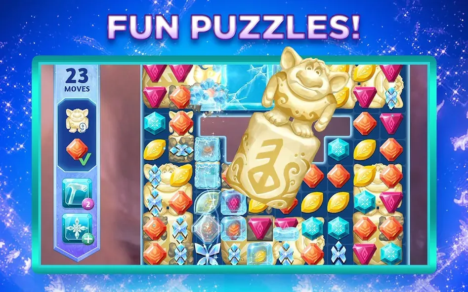 Disney Frozen Adventures (Дисней) МОД/Взлом [Много монет, Открытые уровни и Мега MOD] Screenshot 4