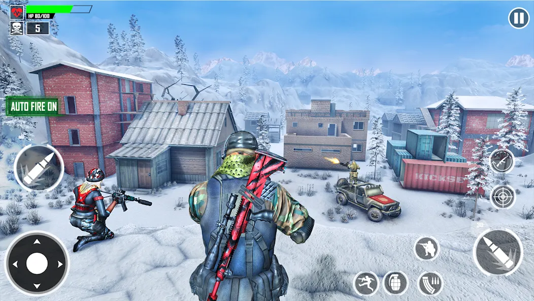 First Person Shooter Mode МОД/Взлом [Все открыто, Дополнительные деньги и Меню MOD] Screenshot 1