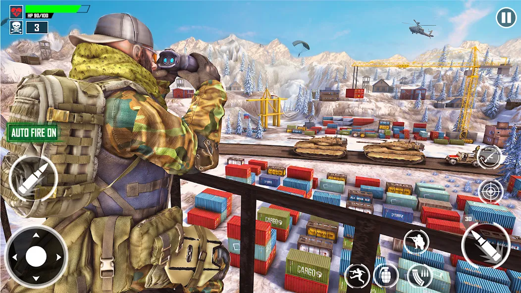 First Person Shooter Mode МОД/Взлом [Все открыто, Дополнительные деньги и Меню MOD] Screenshot 3