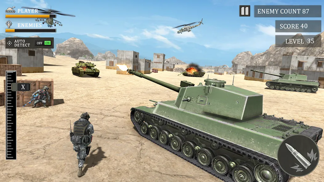 Tank Fury: Battle of Steels МОД/Взлом [Деньги, Монеты и Меню MOD] Screenshot 5