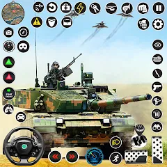 Скачать Tank Fury: Battle of Steels Взлом на много денег и бессмертие на Андроид бесплатно