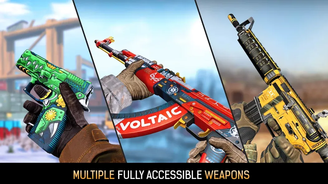 Gun Game: Hero FPS Shooter МОД/Взлом [Деньги, Монеты и Меню MOD] Screenshot 5