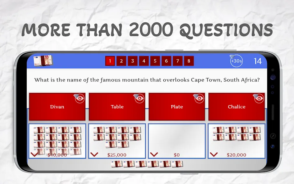 Money Drop - Trivia Quiz Game (Мани Дроп) МОД/Взлом [Деньги, Монеты и Меню MOD] Screenshot 2