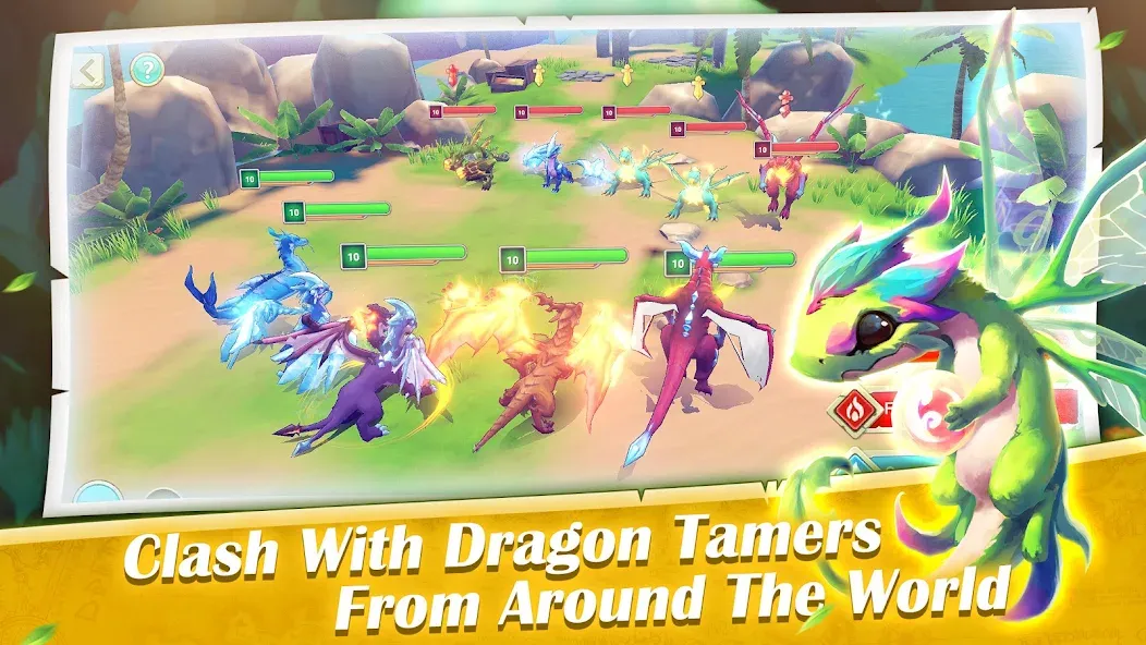 Dragon Tamer МОД/Взлом [Все открыто, Дополнительные деньги и Меню MOD] Screenshot 2