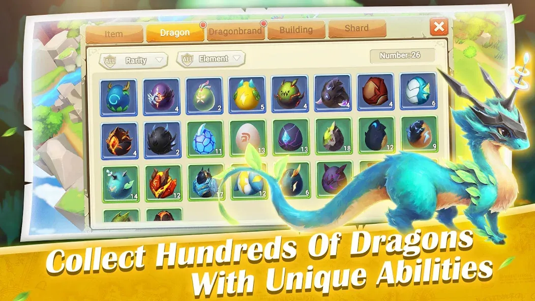 Dragon Tamer МОД/Взлом [Все открыто, Дополнительные деньги и Меню MOD] Screenshot 3