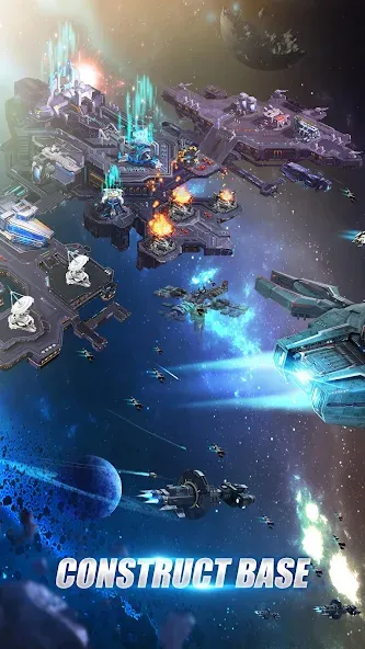 Galaxy Battleship (Гэлакси Батлшип) МОД/Взлом [Меню, Бесконечные монеты и Открытые уровни] Screenshot 1