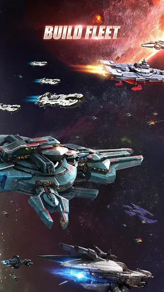Galaxy Battleship (Гэлакси Батлшип) МОД/Взлом [Меню, Бесконечные монеты и Открытые уровни] Screenshot 2