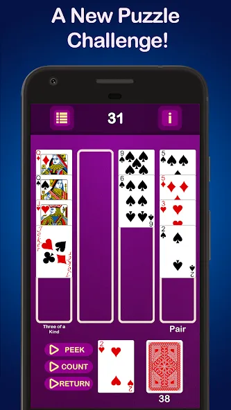 Puzzle Poker Joker's Wild МОД/Взлом [Меню, Бесконечные монеты и Открытые уровни] Screenshot 1