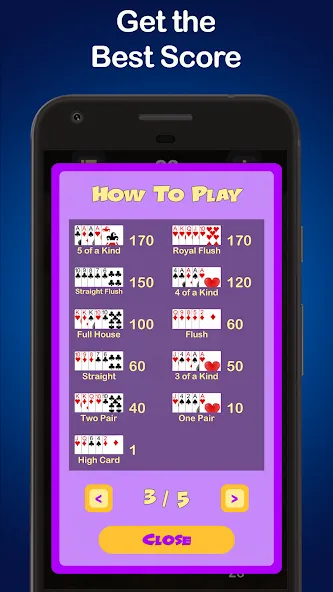 Puzzle Poker Joker's Wild МОД/Взлом [Меню, Бесконечные монеты и Открытые уровни] Screenshot 5