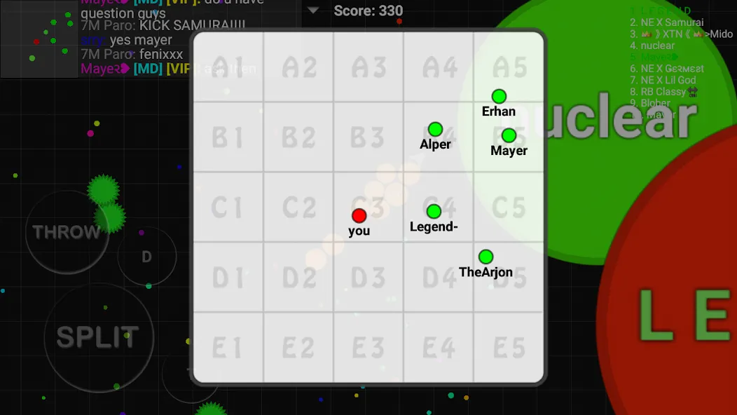 Blob.io - Multiplayer io games (Блоб ио) МОД/Взлом [Меню, Бесконечные монеты и Открытые уровни] Screenshot 5