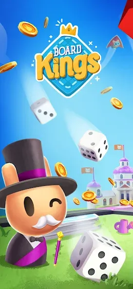 Board Kings: Board Dice Games (Боард Кингс) МОД/Взлом [Бесконечные деньги, Монеты и Мега MOD] Screenshot 1